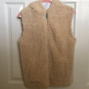 Mini Boden Furry Vest